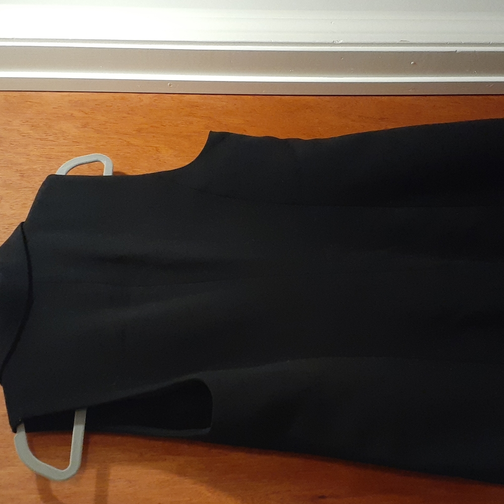 NWOT Savile Row Co black tailored 3/4 vest - Picture 4 of 5